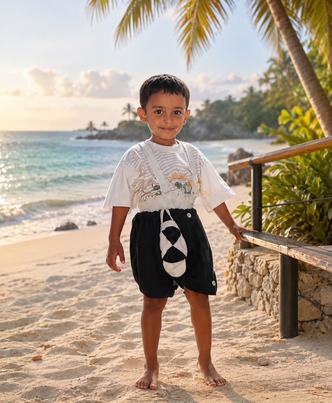 Pratyush as a child