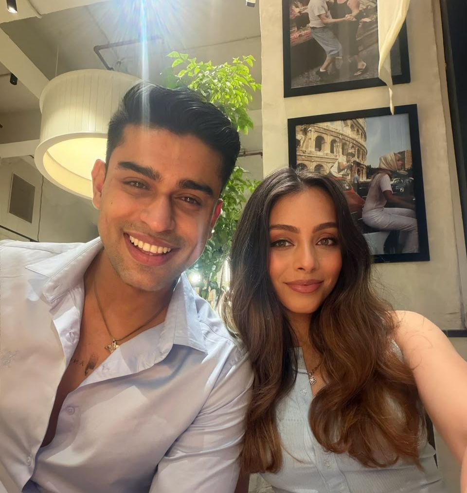 A photograph of Sneha and Pratyush together