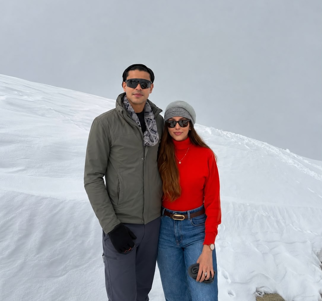 Sneha and Pratyush from their photograph collection